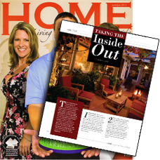"Taking the Inside Out" Interior Design Article with Donna Cohen
